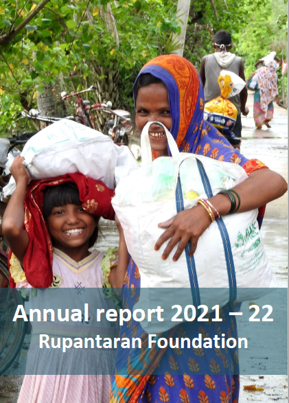 Annual Report 2021-22 - Rupantaran Foundation